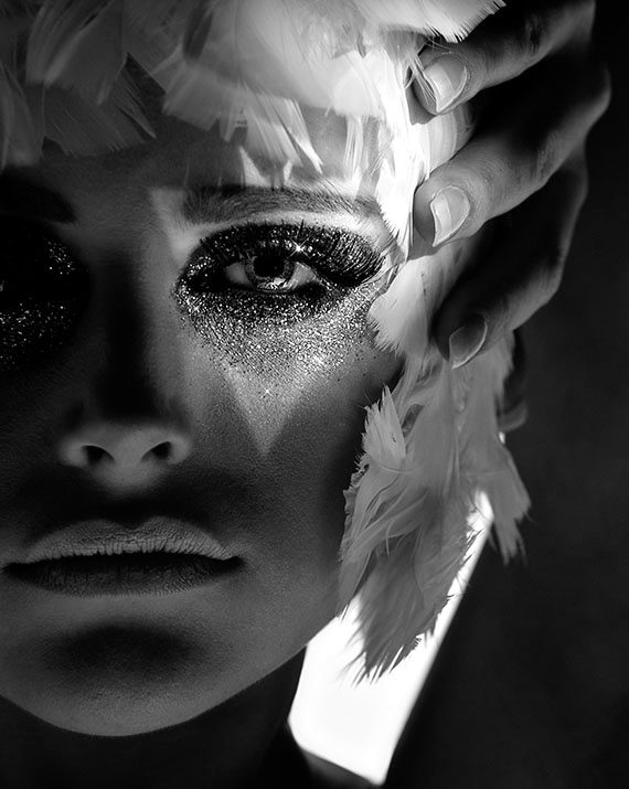 Editorial beauty photograph